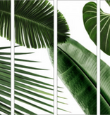 ArtLex "Palm Leaf" (Set of 4) - 20"W x 72"H each panel