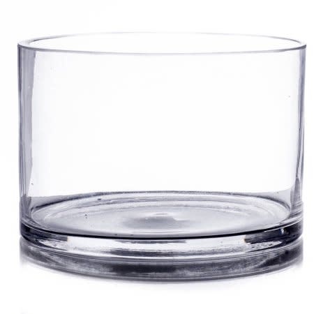 Glass Cylinder 6"x4"