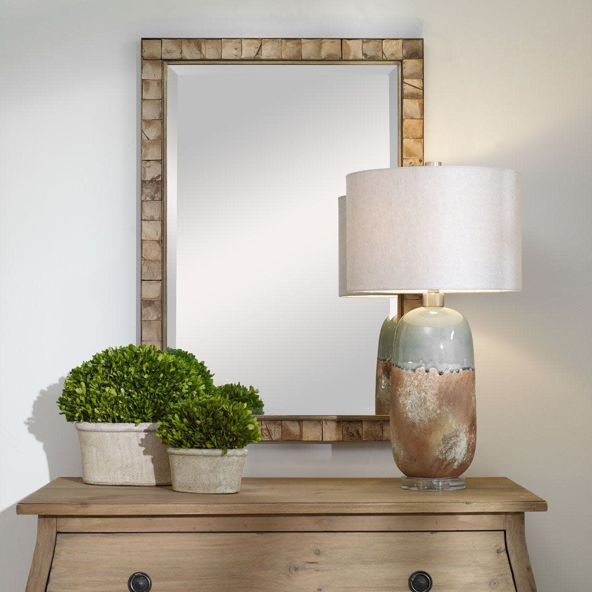 Cocos Mirror 28"Wx40"Hx1"D