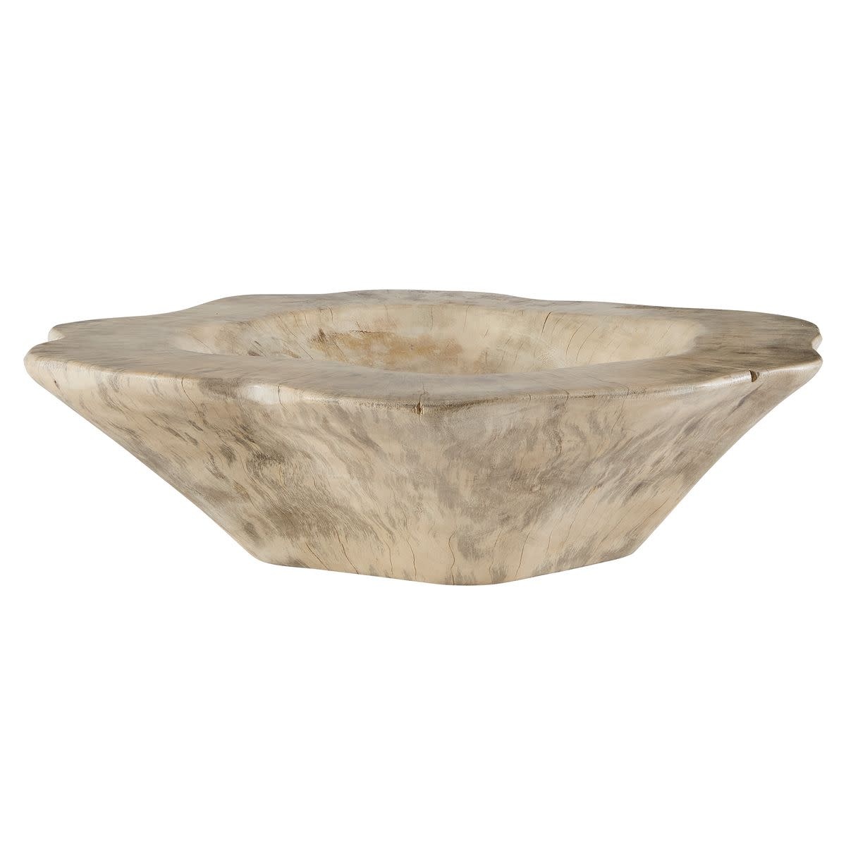 Verdure Bowl 20"w 4"Hx20"D