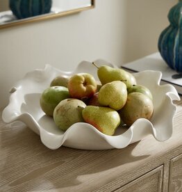 Wave Crest Indoor/Out Bowl 20"Wx4"Hx20"D