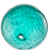 4.5" Teal crackled