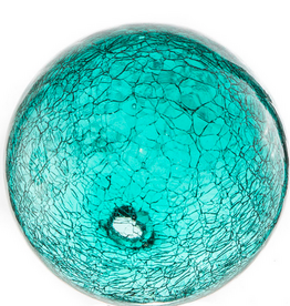 4.5" Teal crackled