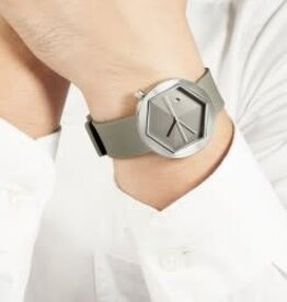 Cubit Steel & Silicone Watch