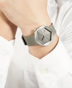 Cubit Steel & Silicone Watch