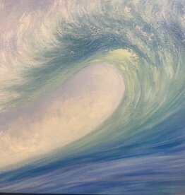 Seafoam Curl Orig. Oil 16x20