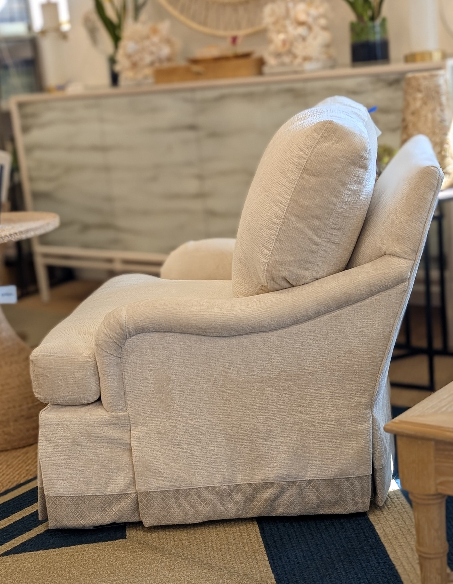 Chair in Brooks Sandstone - 35" x 38" x 35"