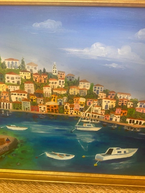 Positano Original 19"x23"