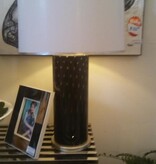 Speckled Black Cilindro Lamp