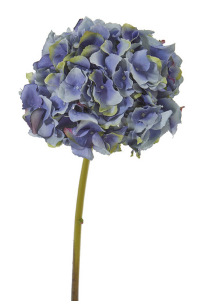 Hydrangea 18.5” - Dark Blue