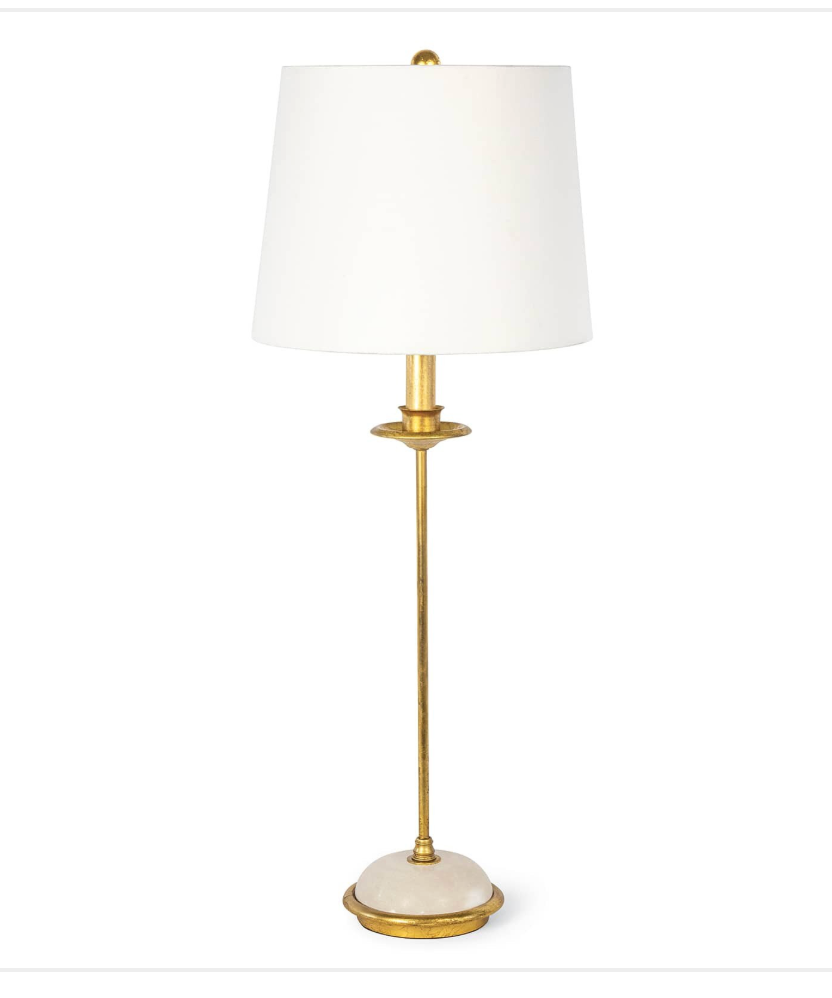 Fisher Stem Buffet Lamp 28.75" X 11"