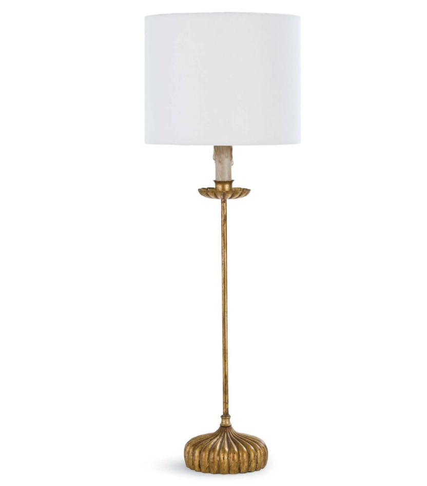 Clove Stem Buffet Table Lamp 28.5" x 10"