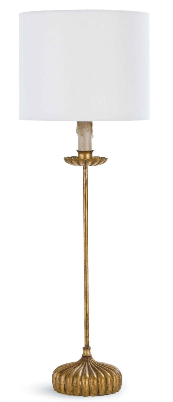 Clove Stem Buffet Table Lamp 28.5" x 10"