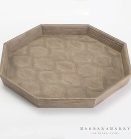 Parquet Tray-Larch 24"L x 24"W x 2.5"H