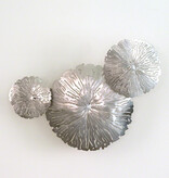 Lily Pad Clusters-Antique Nickel  SET OF 3