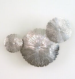 Lily Pad Clusters-Antique Nickel  SET OF 3