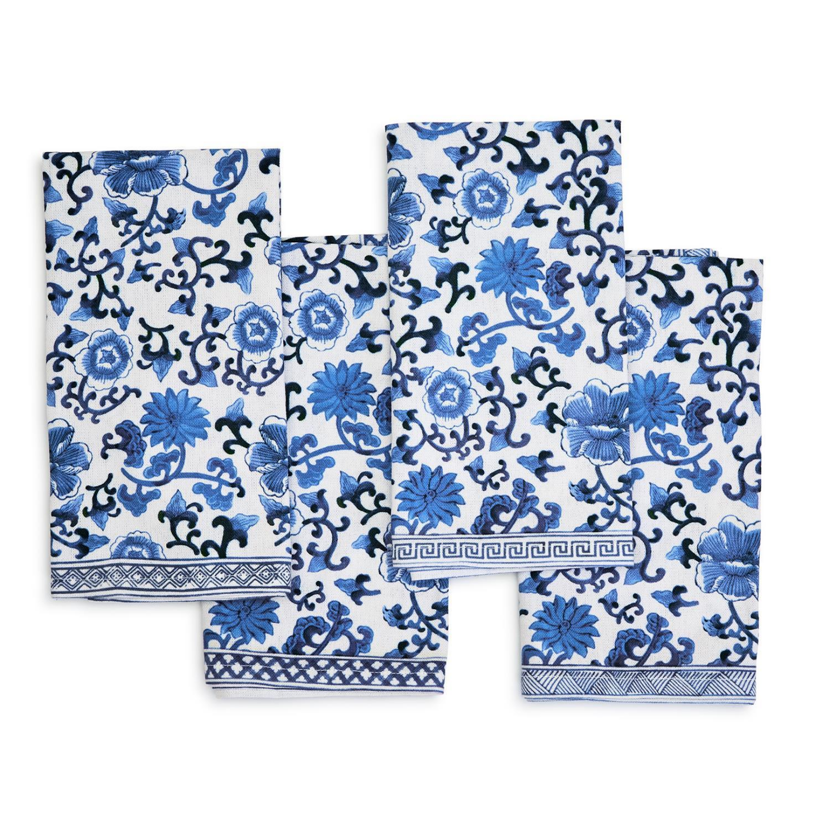 Set of 4 Chinolserie Napkins