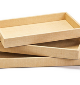 Terra Cane Gallery Tray Natural 17 3/4 W x 10 1/4 D x 2"H
