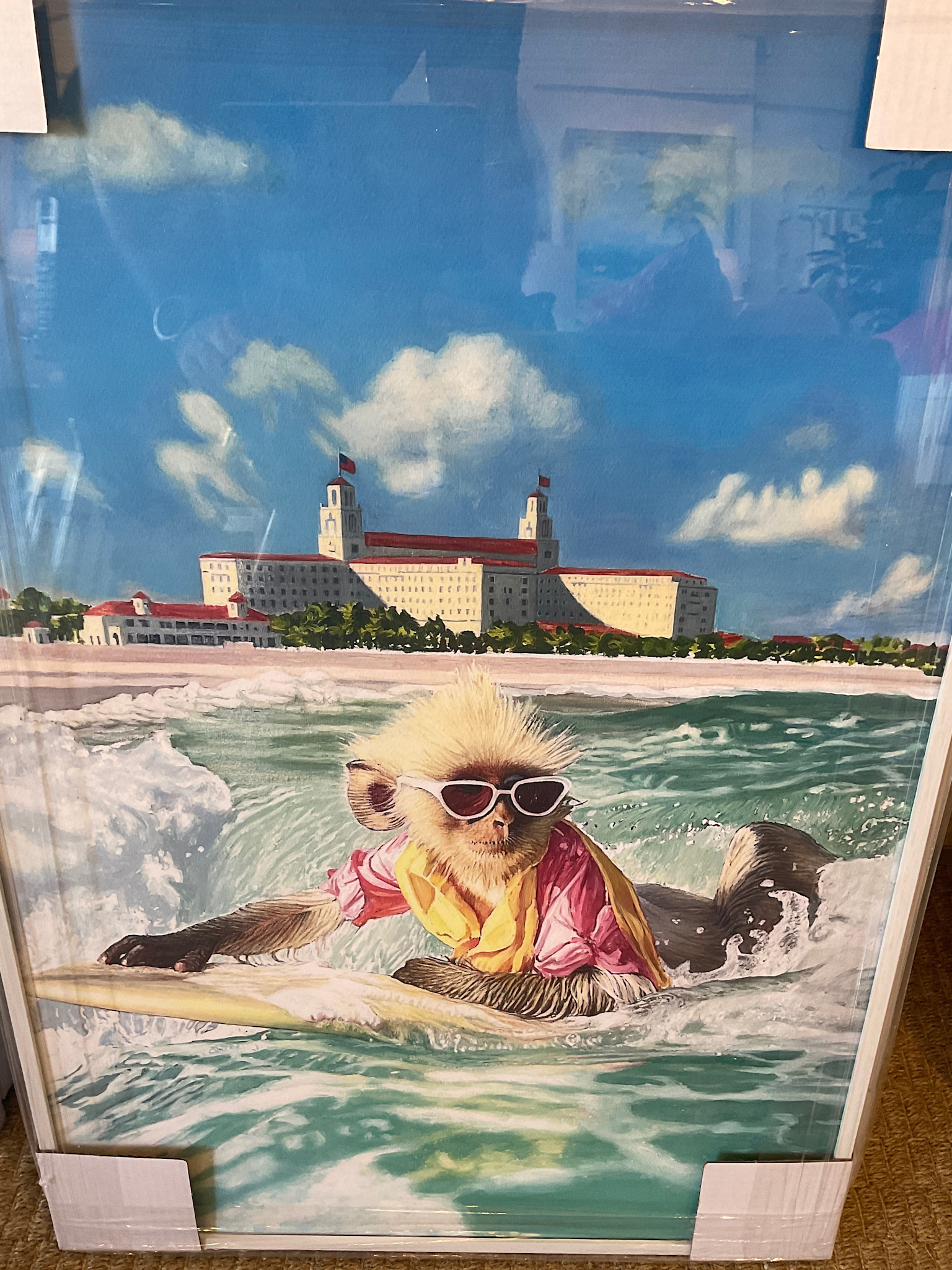 The Beach Breaker (Surfer) - 20" x 16"
