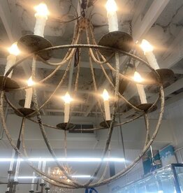 Niermann Weeks Bruges Chandelier 36.5" 28" Diam.