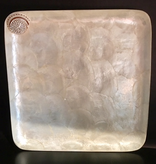Capiz Tray 10"x10" - White