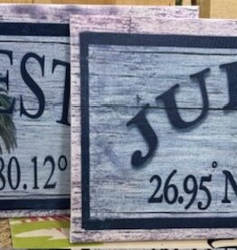 Latitude Longitude Signs