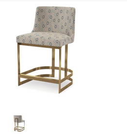 Copenhagen Brass Counter Stool