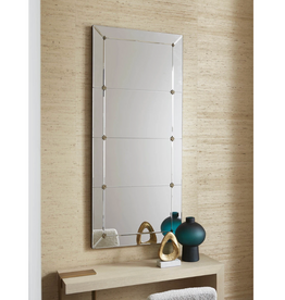 Rosette Mirror/Clear