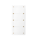 Rosette Mirror/Clear  21W x 1.5D x 49H