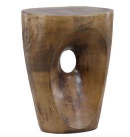 Valkyr Side Table Brass / 24x19x14
