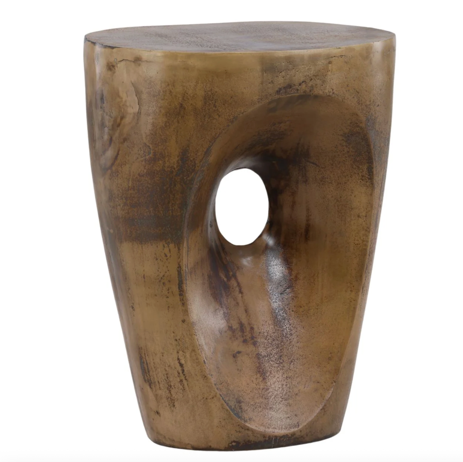 Valkyr Side Table Brass / 24x19x14