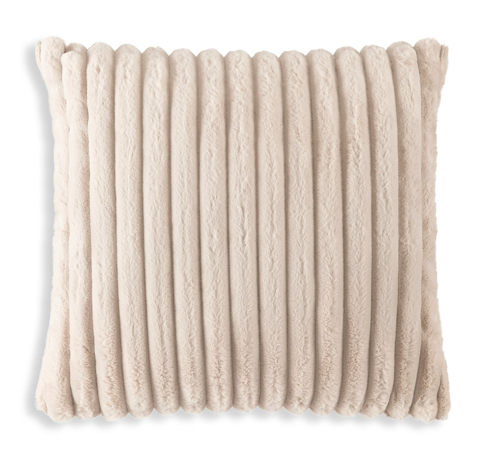 Cloud9 Design Faux Fur Beige front and back double sided channel fur 22x22