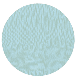Soft Aqua Lizard Coaster