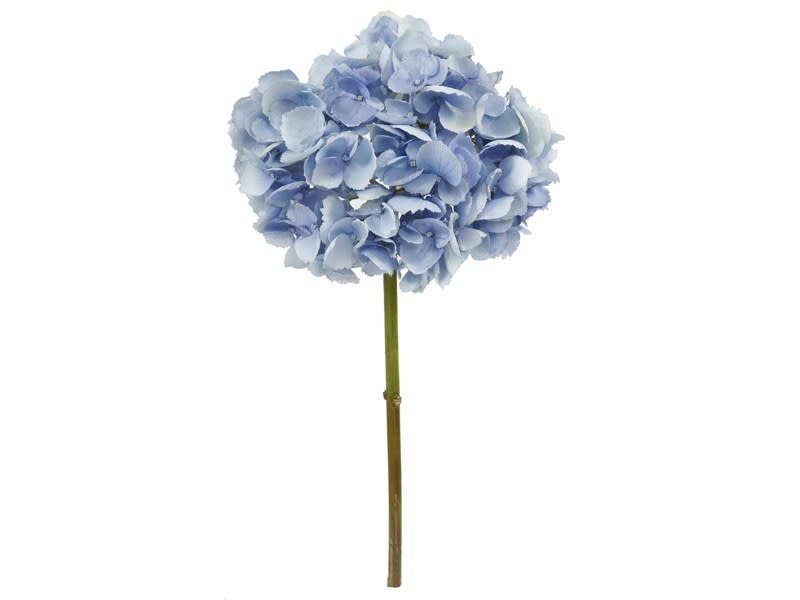 Hydrangea Short Stem 19" Light Blue