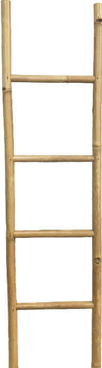 Surga Ladder Bamboo 59"W x 16"H