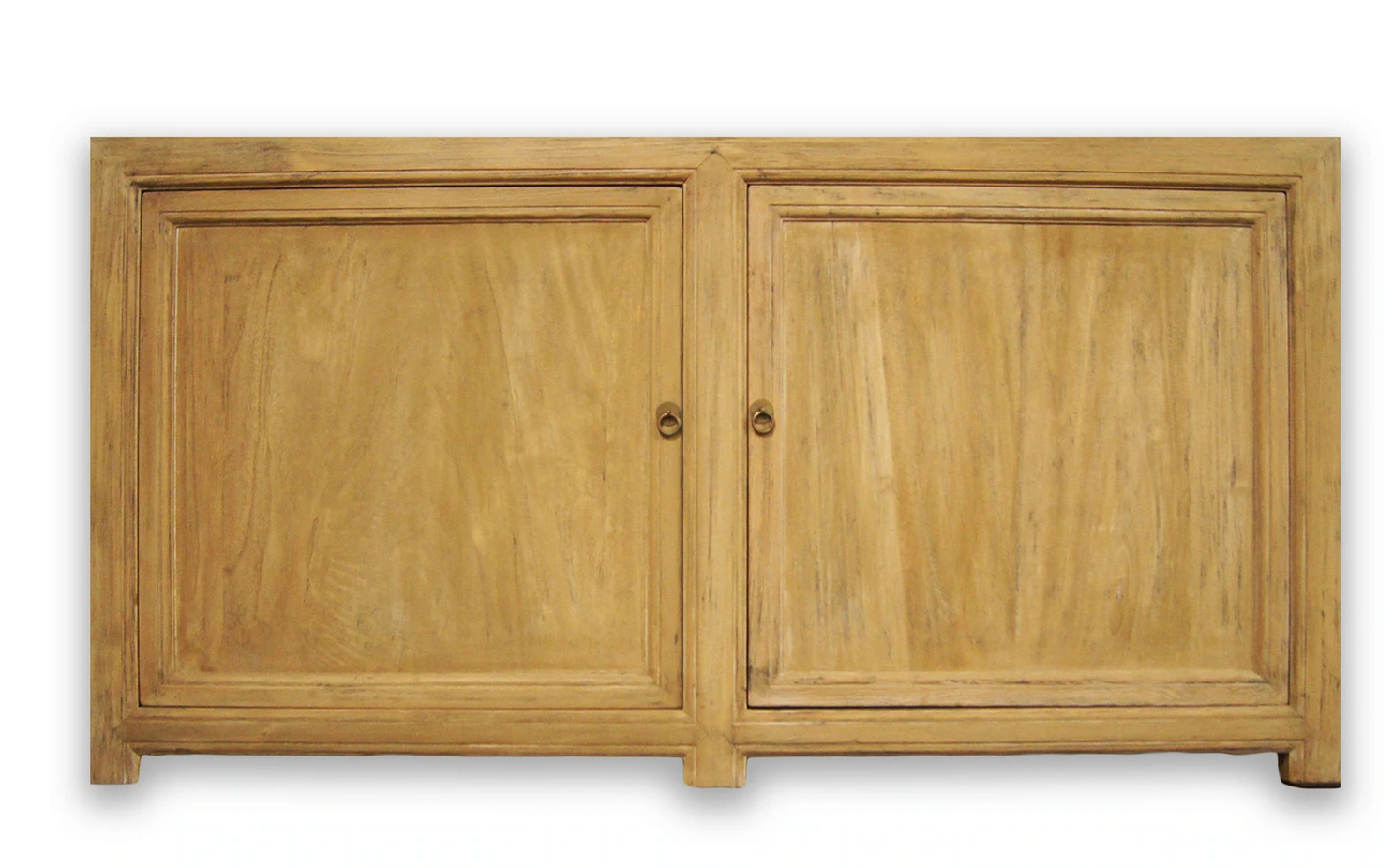 Low 2 Door Cabinet- Natural 64x33x17