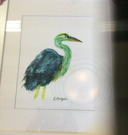 Great Blue Heron 18" x 22"