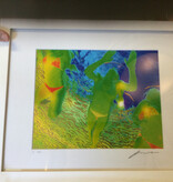 Trois Filles 11" x 14"  Original Painted Photo