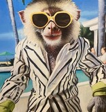 The Human Monkey Canvas 20 x 20
