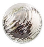 4.5" Sphere Silver Twirled