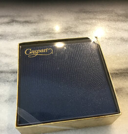 Navy Lizard Square  Coaster 8 In