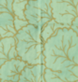Gilded Majolica Celadon G