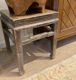 ANTIQUE CHINESE STOOL/TABLE