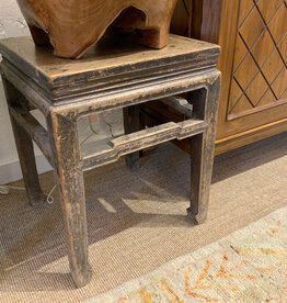 ANTIQUE CHINESE STOOL/TABLE