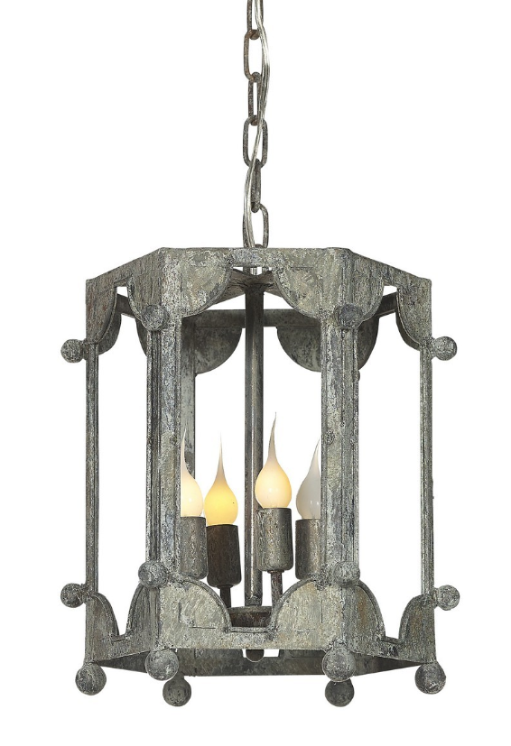 Wilmington Pendant 14"H x 12"W x 12"D in Oyster White