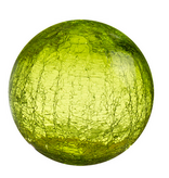 4.5" Sphere Lime Crackle