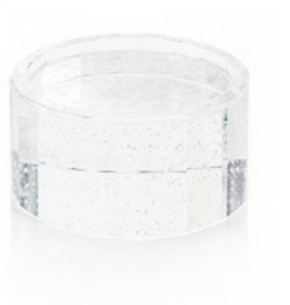 Bubbling Candleholder I 3.25''H X 6''D
