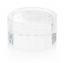 Bubbling Candleholder I 3.25''H X 6''D