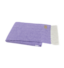 Wisteria Italian Herringbone Throw