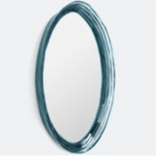 Hetty Oval Mirror - 30"W x 47"H
